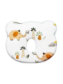 Hopop - Soft Cushioned Baby Memory Foam Pillow - Elephant