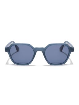 Voyage - Blue Round Grey Sunglass 7101 (48)