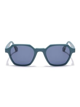 Voyage - Blue Round Grey Sunglass 7101 (48)