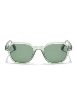 Voyage - Green Round Green Sunglass 7101 (48)