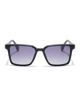 Voyage - Black Rectangle Grey Sunglass 7112 (53)