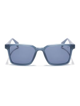 Voyage - Blue Rectangle Grey Sunglass 7112 (53)