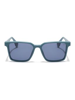 Voyage - Blue Rectangle Grey Sunglass 7112 (53)