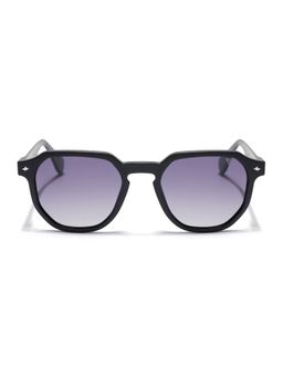 Voyage - Black Round Black Sunglass 7122 (50)