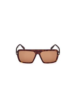 Tom Ford Eyewear - Brown Full Rim Sunglass FT1176 56 52E (56)