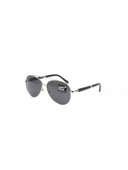 Montblanc - Silver/Grey Full Grey Sunglass MB518S 60 16V (60)
