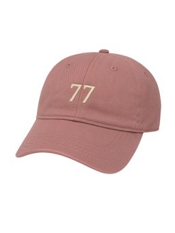 Drunken - Men Embroidered Cap-Pink