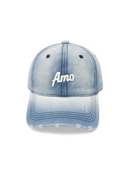 Drunken - Men Embroidered Cap-Blue