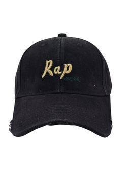 Drunken - Men Embroidered Cap-Black