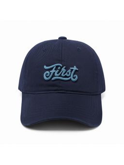 Drunken - Men Embroidered Cap-Navy Blue