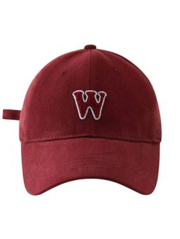 Drunken - Men Embroidered Cap - Maroon