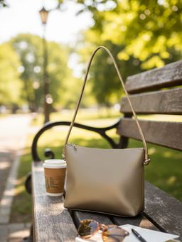 The House Of Ganges - Metallic Slindon Vegan Leather Sling Bag (M)