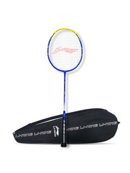 Li-Ning - G-Force 3600 Superlite Strung Badminton Racquet (Blue, Yellow 78 g)