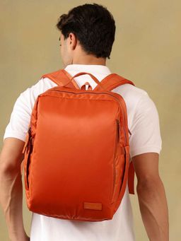 VISMIINTREND - 40L Capacity Unisex Fits 17 Laptop Stylish Travel Backpack - Orange