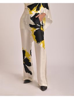 The Missy Co. - White Estella Floral Printed Pant