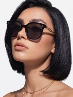 Twenty Dresses by Nykaa Fashion - Uv Protected Lens Black Sunglasses
