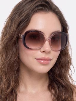 Twenty Dresses by Nykaa Fashion - Uv Protected Lens Brown Sunglasses