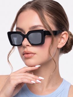 Twenty Dresses by Nykaa Fashion - Uv Protected Lens Black Sunglasses