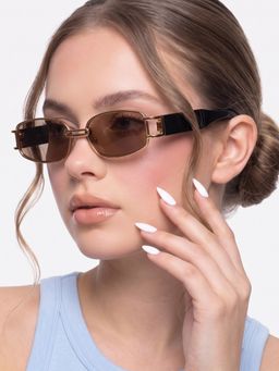 Twenty Dresses by Nykaa Fashion - Uv Protected Lens Brown Sunglasses
