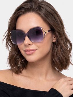 Twenty Dresses by Nykaa Fashion - Uv Protected Lens Purple Sunglasses