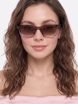 Twenty Dresses by Nykaa Fashion - Uv Protected Lens Brown Sunglasses