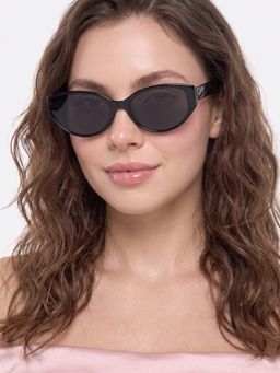 Twenty Dresses by Nykaa Fashion - Uv Protected Lens Black Sunglasses