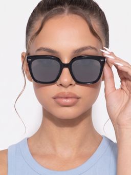 Twenty Dresses by Nykaa Fashion - Uv Protected Lens Black Sunglasses