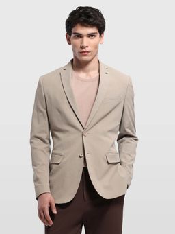 Arrow Newyork - Men Zero Calorie Slim Fit Dobby Blazer
