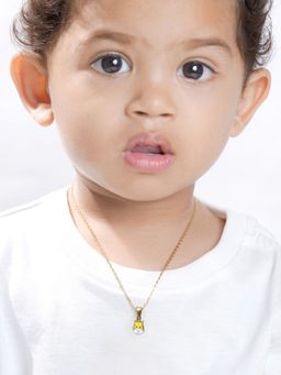 SWASHAA - Kid's Little Giraffe 18K Gold Plated Necklace