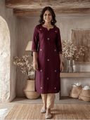 Burgundy color option, Currently selected