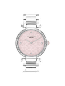 Coach - Women Quartz Pink Round Shape Dial Watch - 14504182 (M)