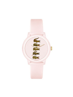 Lacoste - Women Quartz Pink Round Shape Dial Watch - 2001318 (M)
