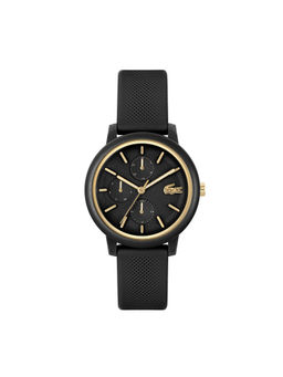 Lacoste - Women Quartz Black Round Shape Dial Watch - 2001327 (M)