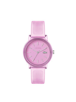 Lacoste - Women Quartz Pink Round Shape Dial Watch - 2001362 (M)