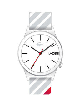 Lacoste - Men Quartz White Round Shape Dial Watch - 2010935 (M)