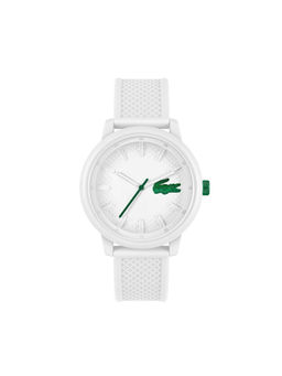 Lacoste - Men Quartz White Round Shape Dial Watch - 2011315 (M)