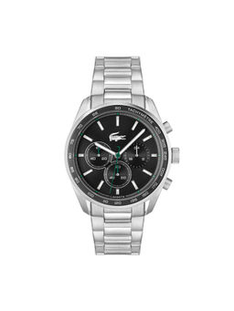 Lacoste - Men Quartz Black Round Shape Dial Watch - 2011347 (M)