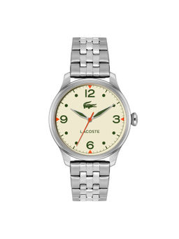 Lacoste - Men Quartz Yellow Round Shape Dial Watch - 2011400 (M)