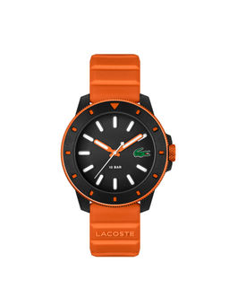 Lacoste - Men Quartz Black Round Shape Dial Watch - 2011416 (M)