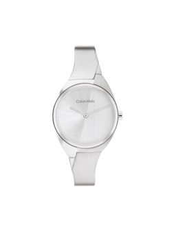 Calvin Klein - Women Quartz Silver Round Shape Dial Watch - 25200234 (M)