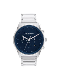 Calvin Klein - Men Quartz Navy Blue Round Shape Dial Watch - 25200293 (M)