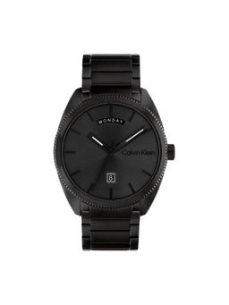 Calvin Klein - Men Quartz Black Round Shape Dial Watch - 25200448 (M)