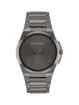 Calvin Klein - Men Quartz Grey Round Shape Dial Watch - 25200458 (M)