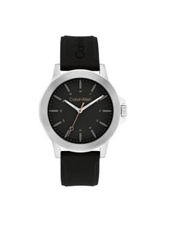 Calvin Klein - Men Quartz Black Round Shape Dial Watch - 25200471 (M)