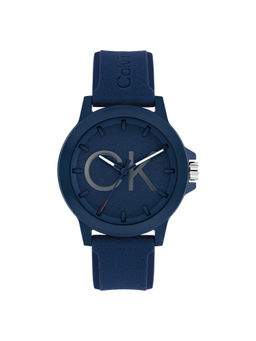 Calvin Klein - Men Quartz Navy Blue Round Shape Dial Watch - 25200473 (M)
