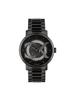 Calvin Klein - Men Auto Black Round Shape Dial Watch - 25300017 (M)