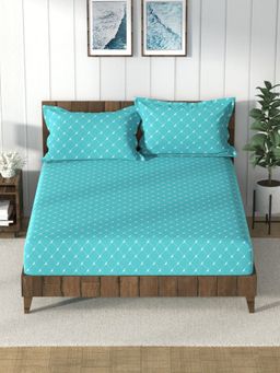 Nautica - Super Soft 100% Cotton King Bedsheet and 2 Pillow Covers