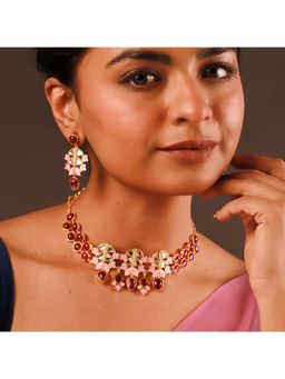 Voylla - Forever More Lotus Radiance Jewellery Set