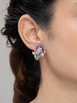 Shaya by CaratLane - Hana In 925 Silver Drop Earrings