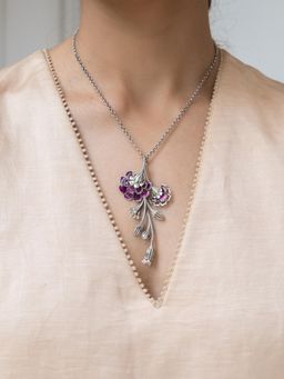 Shaya by CaratLane - Povo In 925 Silver Adjustable Necklace